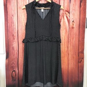Black and White H&M print dress